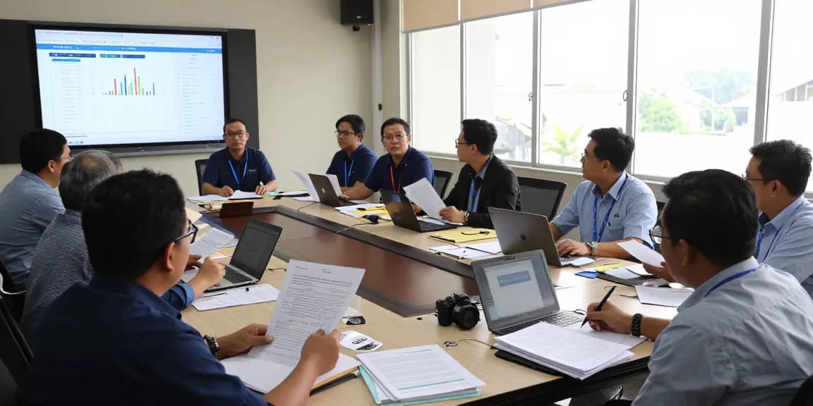 Engaged auditors at AAFI Kota Bekasi's training seminar, enhancing skills and collaboration for effective forensic auditing.