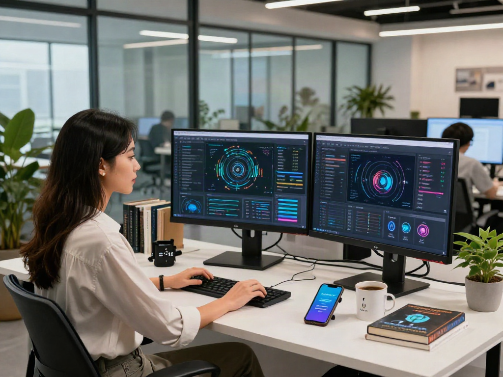 AI slut insights gained through collaborative tech workspace focusing on innovative AI strategies.