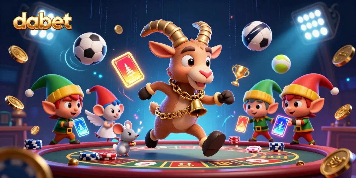 Dabet offers thrilling casino experiences with fun characters in a festive atmosphere.