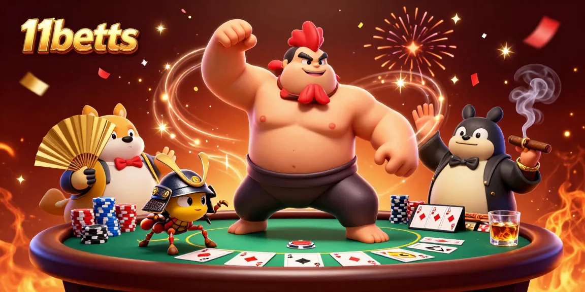 Experience thrilling gameplay at 11betts featuring dynamic poker action and vibrant casino elements.